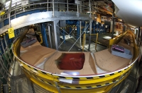 The capacity of the baggage handling system was doubled from 8,000 bags per hour to 16,000.